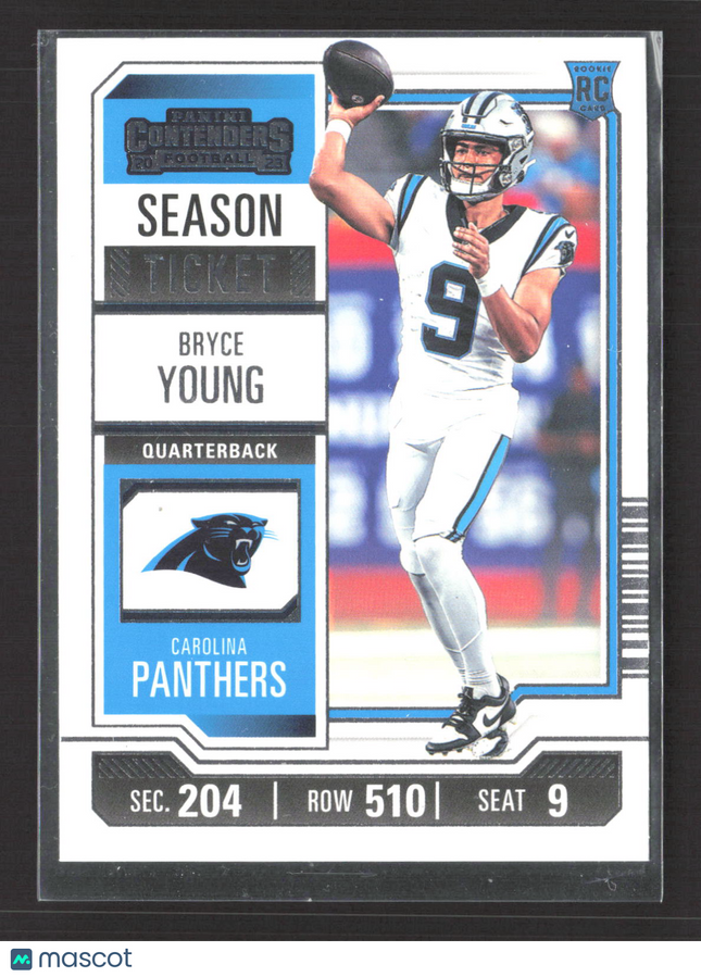 2023 Panini Contenders Football Bryce Young #15 RC