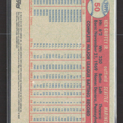 2011 Topps Heritage Ken Griffey Jr. #50