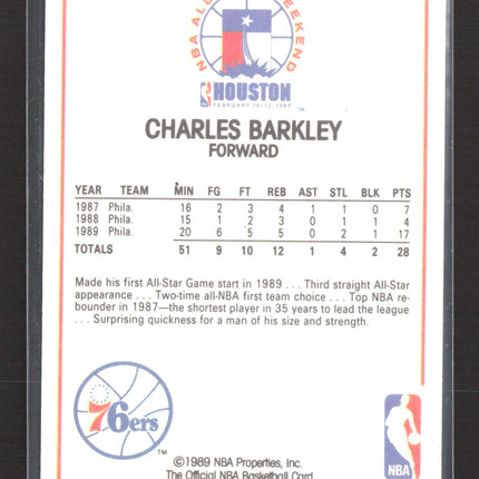 1990 NBA Hoops Charles Barkley #96