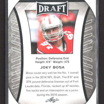 2016 Leaf Draft Joey Bosa #41
