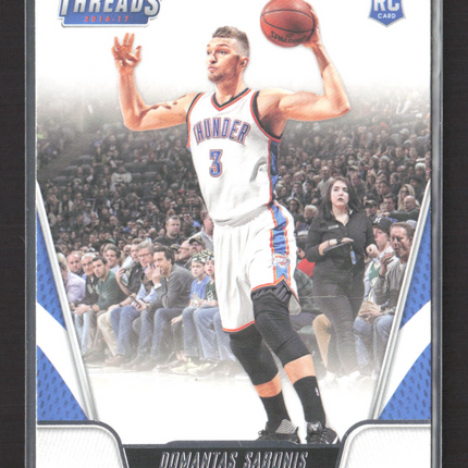 2017 Panini Threads Domantas Sabonis #151 RC