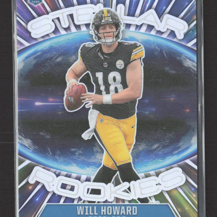 2025 Panini Rookies & Stars Stellar Rookies Will Howard #5 RC