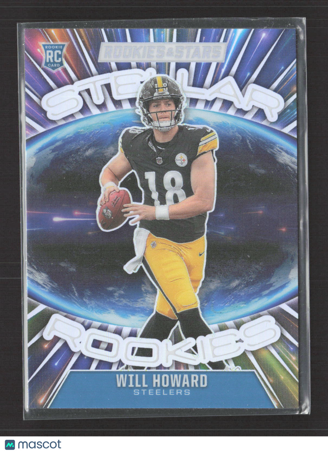 2025 Panini Rookies & Stars Stellar Rookies Will Howard #5 RC