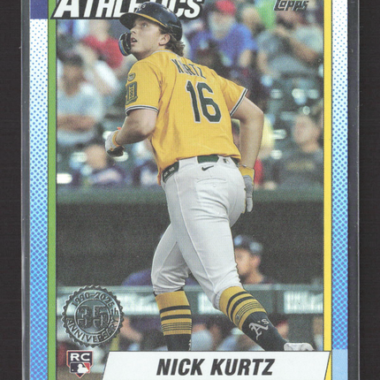 2025 Topps Nick Kurtz #U90-17 RC