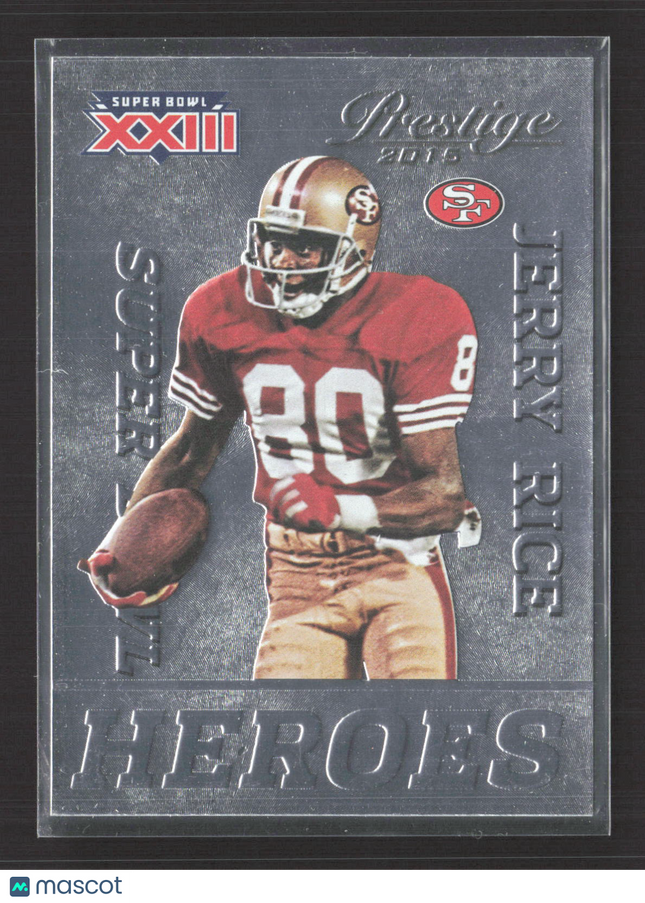 2015 Panini Prestige Super Bowl Heroes Jerry Rice #9