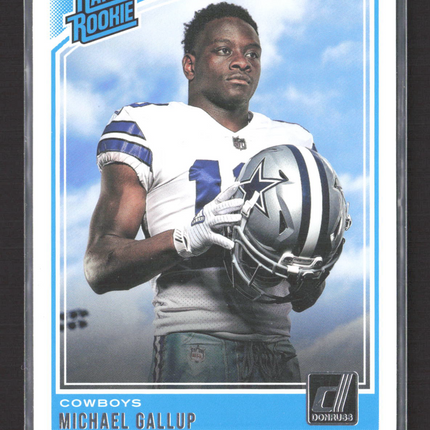 2018 Panini Donruss Michael Gallup #324