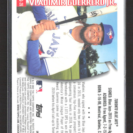 2022 Topps Chrome Youthquake Vladimir Guerrero Jr. #YQ-26