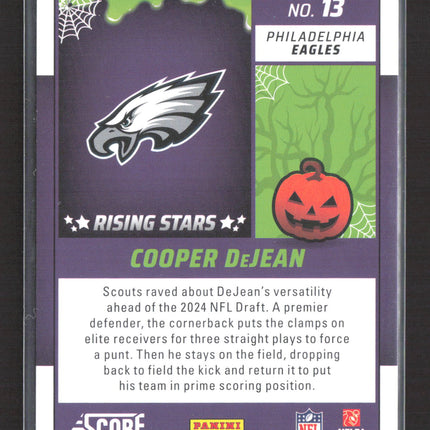 2024 Panini Score Score-A-Treat Cooper DeJean #13 Rising Stars RC