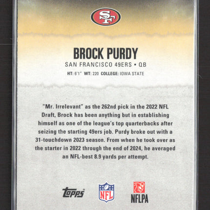 2025 Topps Signature Class Brock Purdy #48