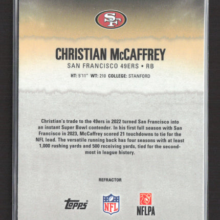 2025 Topps Composite Christian McCaffrey #49 Refractor
