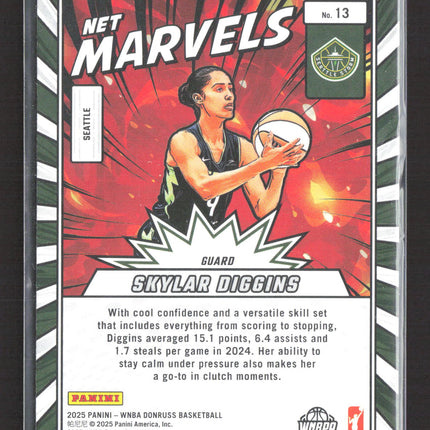 2025 Panini Donruss Net Marvels Skylar Diggins #13