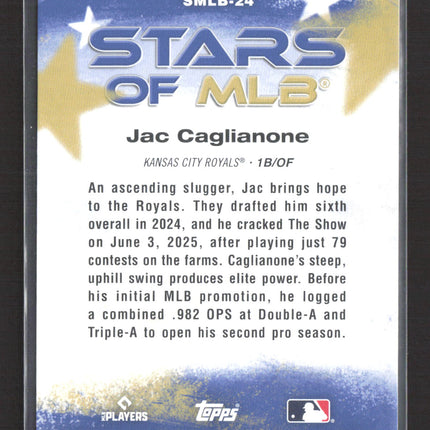 2026 Topps Stars of MLB Jac Caglianone #SMLB-24 RC