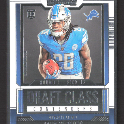 2023 Panini Contenders Draft Class Jahmyr Gibbs #9 RC