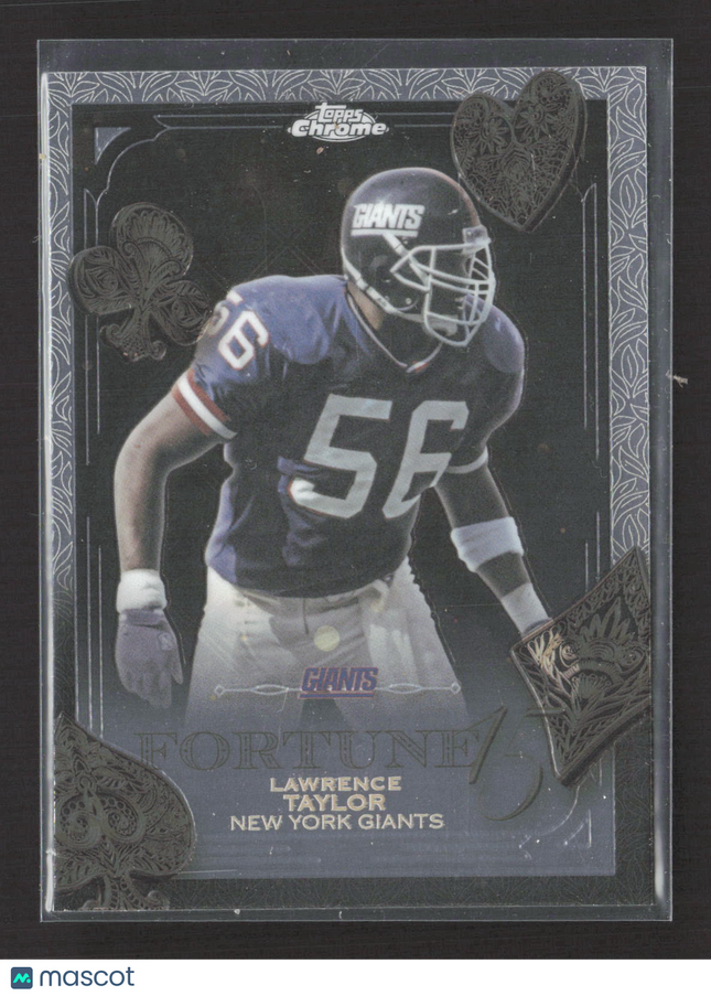 2025 Topps Chrome Fortune 15 Lawrence Taylor #F15-32