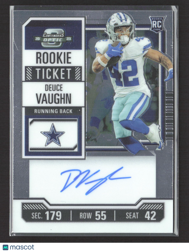 2023 Panini Contenders Optic Deuce Vaughn #108 RC Auto