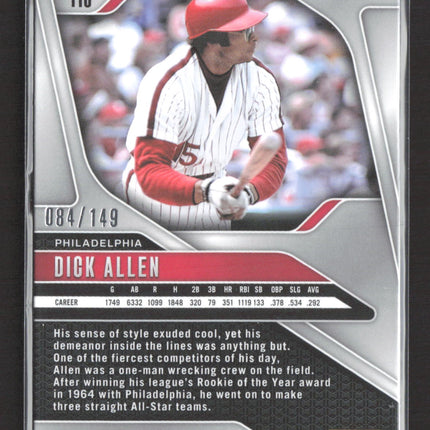 2025 Panini Prizm Baseball Dick Allen #110 Purple 084/149