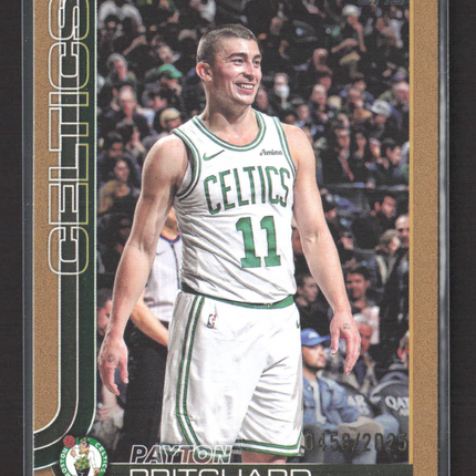 2025 Topps Flagship Payton Pritchard #4 Gold 0456/2025