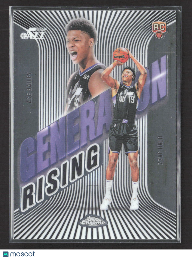 2025 Topps Chrome Generation Rising Ace Bailey #GR-5 RC
