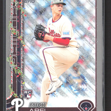 2025 Topps Holiday Mick Abel #H111 Glitter RC