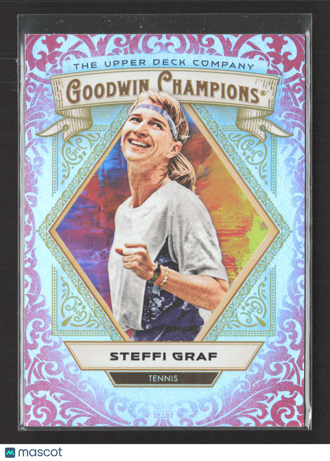 2025 Upper Deck Goodwin Champions Steffi Graf #11 Red Rainbow