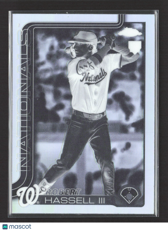 2025 Topps Chrome Robert Hassell III #USC154 Negative Refractor