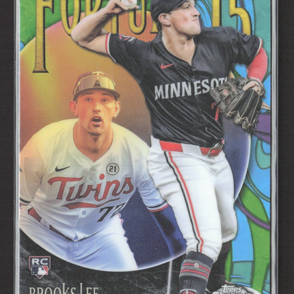 2025 Topps Chrome Fortune 15 Brooks Lee #F15-14 RC
