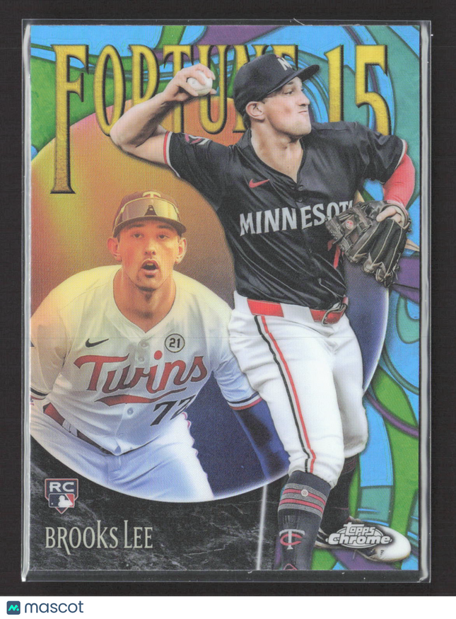 2025 Topps Chrome Fortune 15 Brooks Lee #F15-14 RC