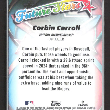 2025 Topps Chrome Future Stars Corbin Carroll #FS-16