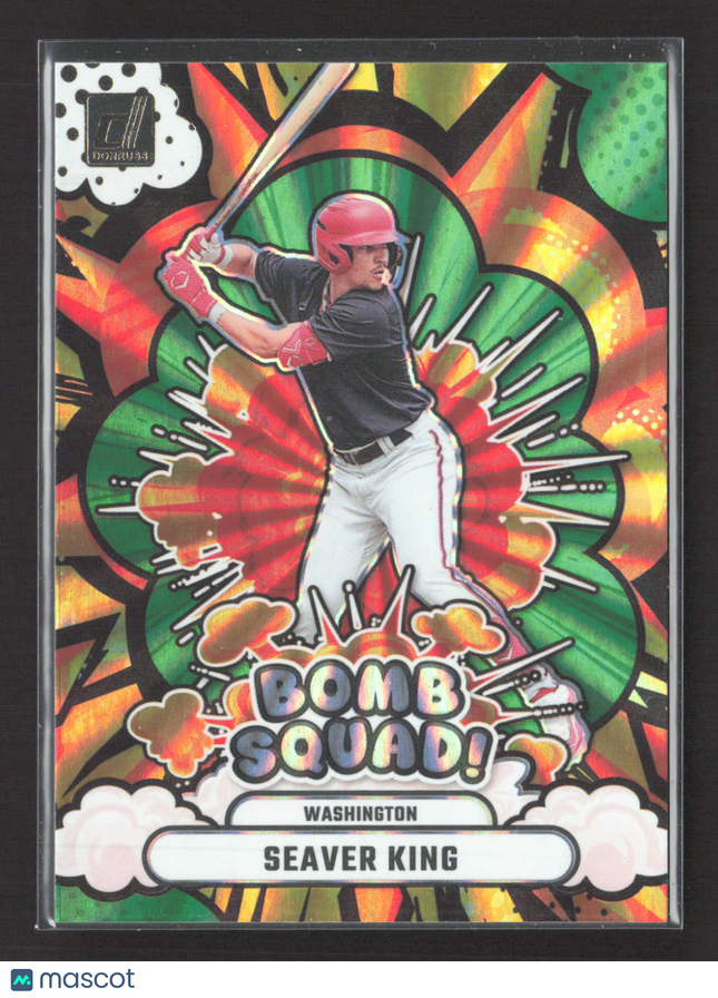 2025 Panini Donruss Baseball Bomb Squad Seaver King #11