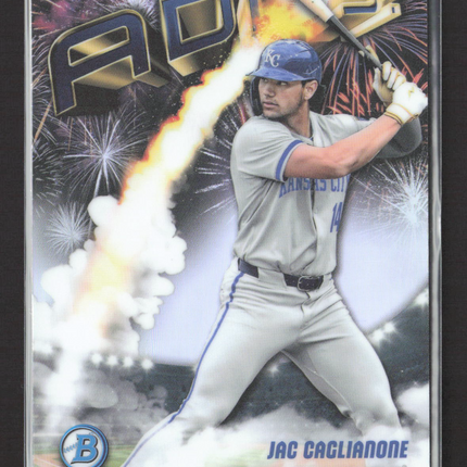 2025 Bowman Chrome Adios Jac Caglianone #AD-3