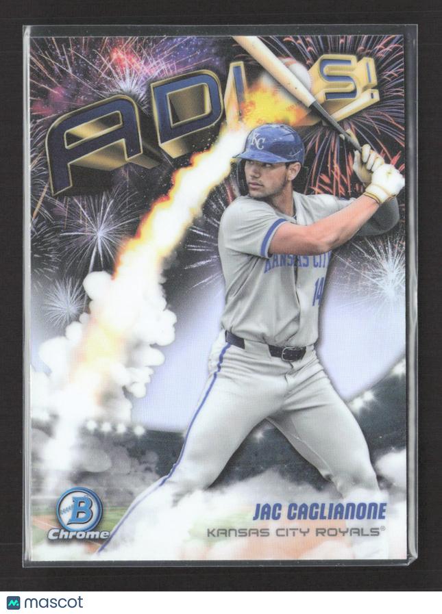 2025 Bowman Chrome Adios Jac Caglianone #AD-3