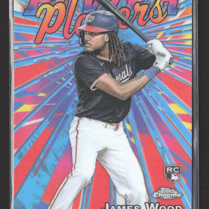 2025 Topps Chrome Power Players James Wood #PP-19 RC