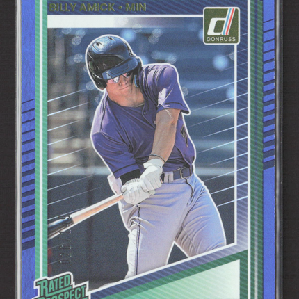 2025 Panini Donruss Baseball Billy Amick #156 Blue /149