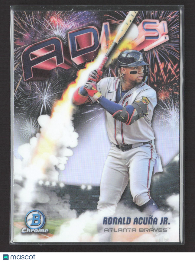 2025 Bowman Chrome Adios Ronald Acuna Jr. #AD-14