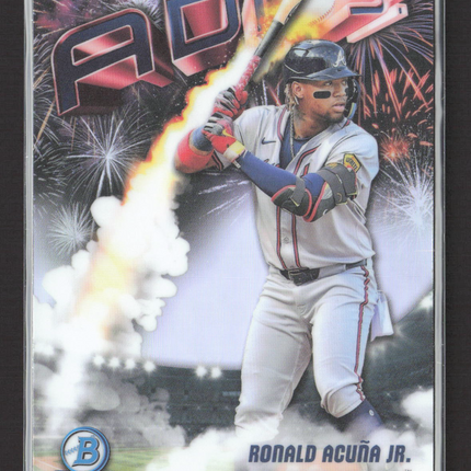 2025 Bowman Chrome Adios Ronald Acuna Jr. #AD-14