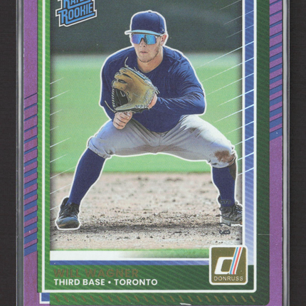 2025 Panini Donruss Baseball Will Wagner #71 Purple /99