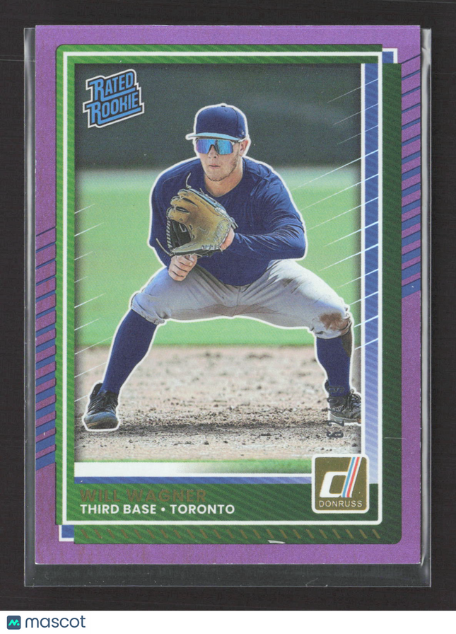 2025 Panini Donruss Baseball Will Wagner #71 Purple /99
