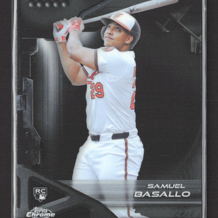 2026 Topps Chrome Black Samuel Basallo #41 RC
