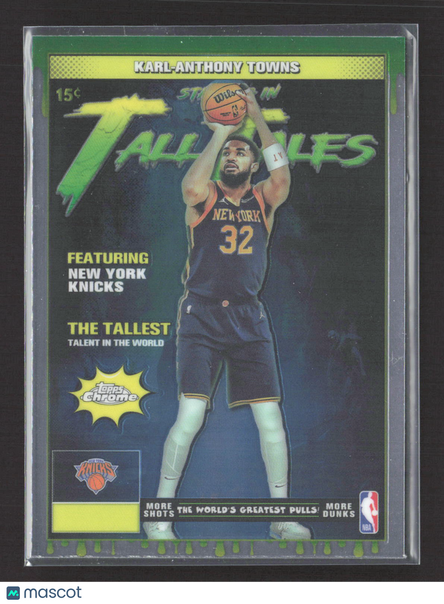 2025 Topps Chrome Tall Tales Karl-Anthony Towns #TT-10