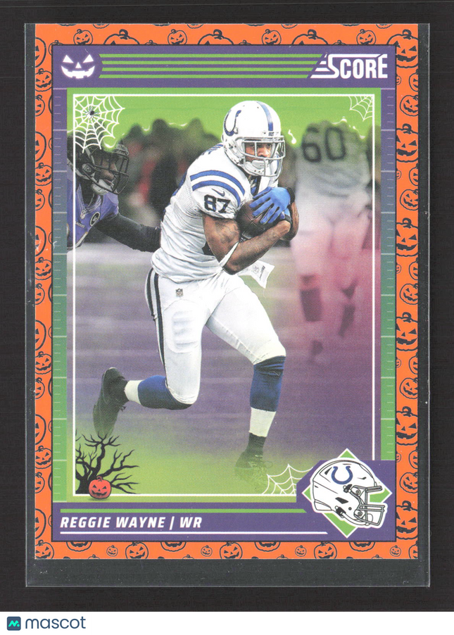 2024 Panini Score Score-A-Treat Reggie Wayne #126 Halloween