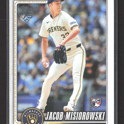 2026 Topps Series One Jacob Misiorowski #10 RC