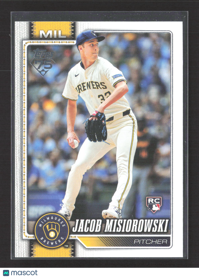 2026 Topps Series One Jacob Misiorowski #10 RC