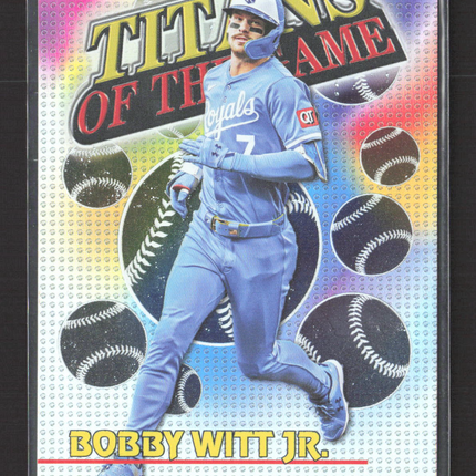 2026 Topps Titans of the Game Bobby Witt Jr. #TOG-16