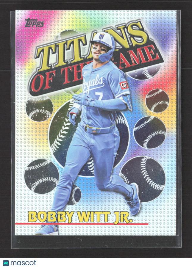 2026 Topps Titans of the Game Bobby Witt Jr. #TOG-16