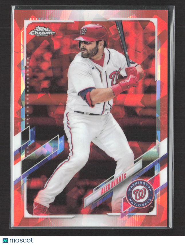 2021 Topps Chrome Sapphire Edition Alex Avila #446 Orange /25