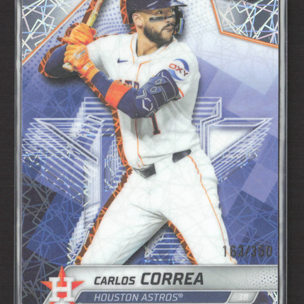 2025 Bowman's Best Carlos Correa #50 163/350