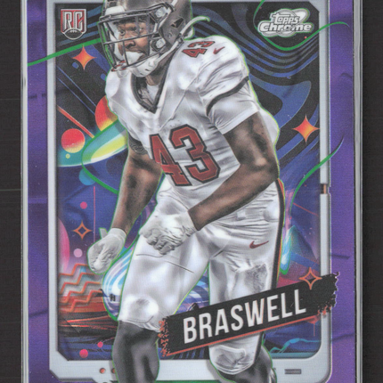 2024 Topps Chrome Chris Braswell #189 Purple 061/150