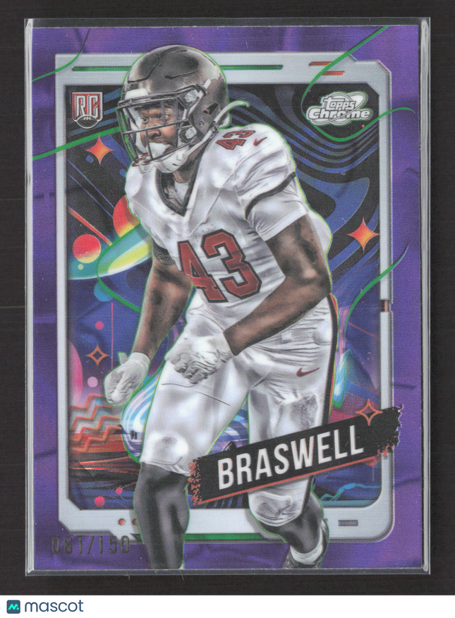 2024 Topps Chrome Chris Braswell #189 Purple 061/150