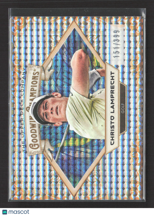 2025 Upper Deck Goodwin Champions Christo Lamprecht #94 Orange Dots 151/399