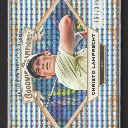 2025 Upper Deck Goodwin Champions Christo Lamprecht #94 Orange Dots 151/399